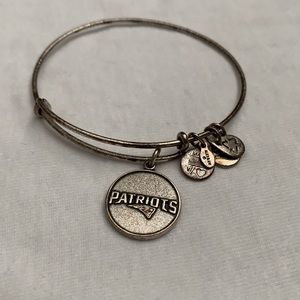•ALEX & ANI•Silver Patriots Bangle Bracelet